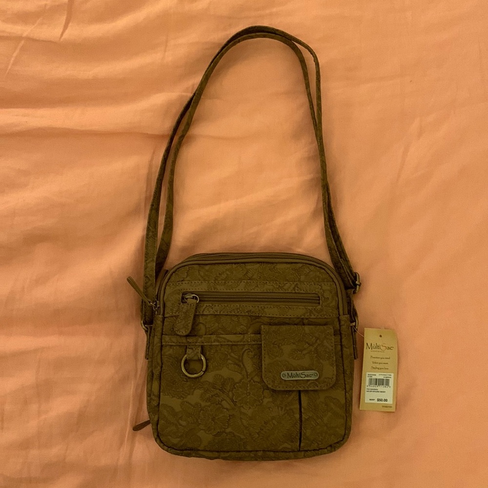 Women’s Cross-Body Faux Leather Bag - NWT